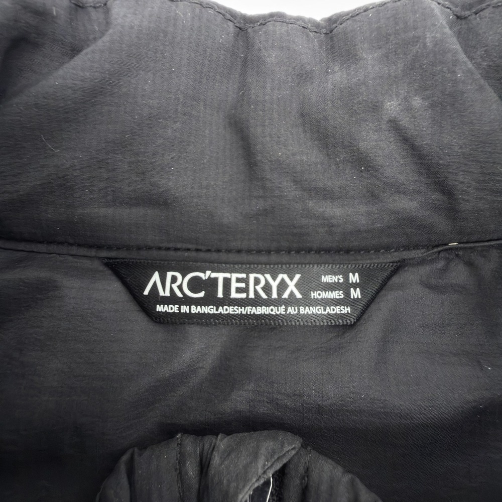 Arc'teryx Atom LT Jacket Mens M Black Insulated Full Zip Lightweight 24478 - Picture 5 of 13